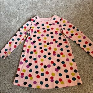 Hannah Anderson Colorful Polka Dot Long Sleeve Tunic/Dress